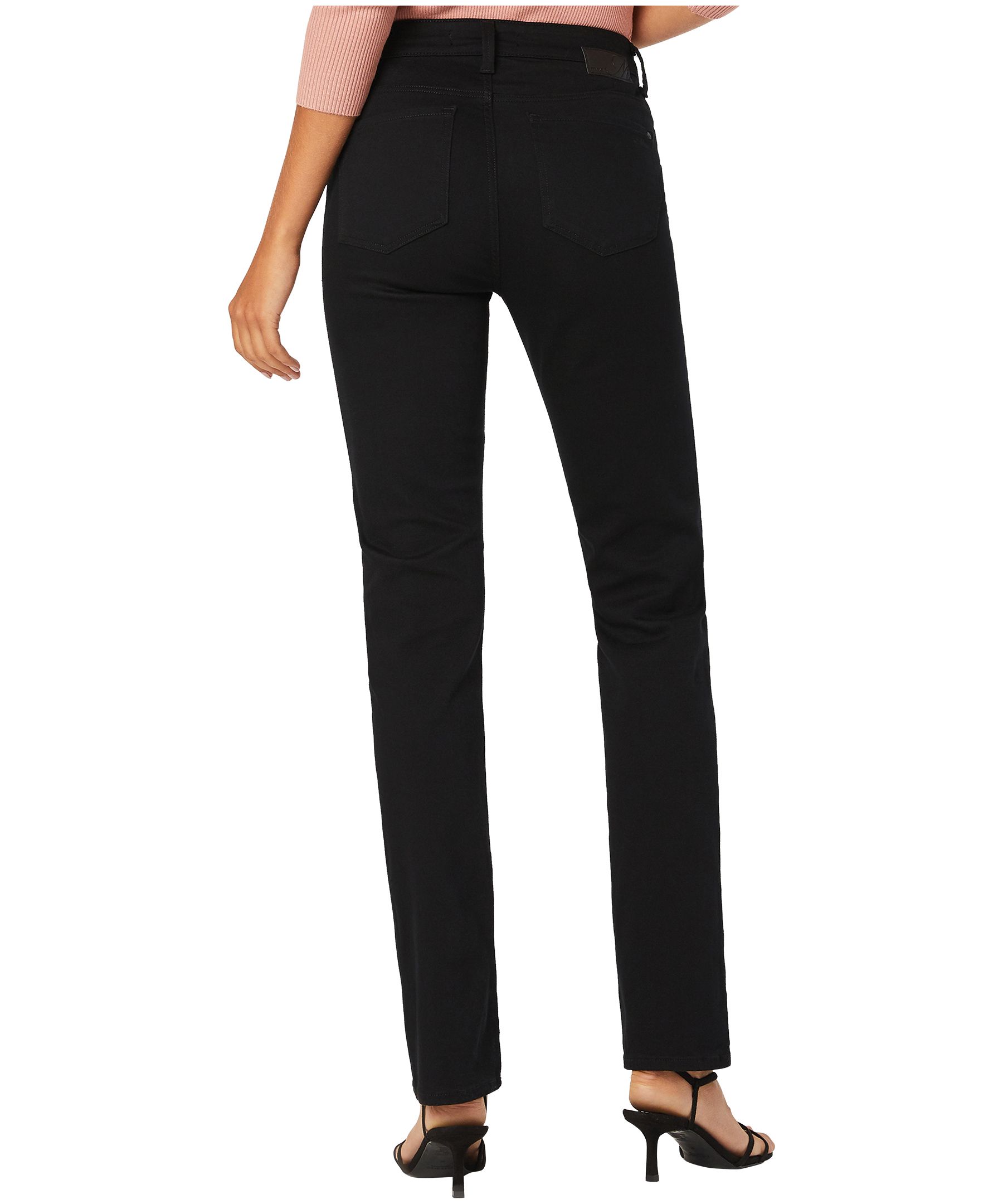 Mavi Women's Kendra Tribeca High Rise Straight Leg Jeans - Black