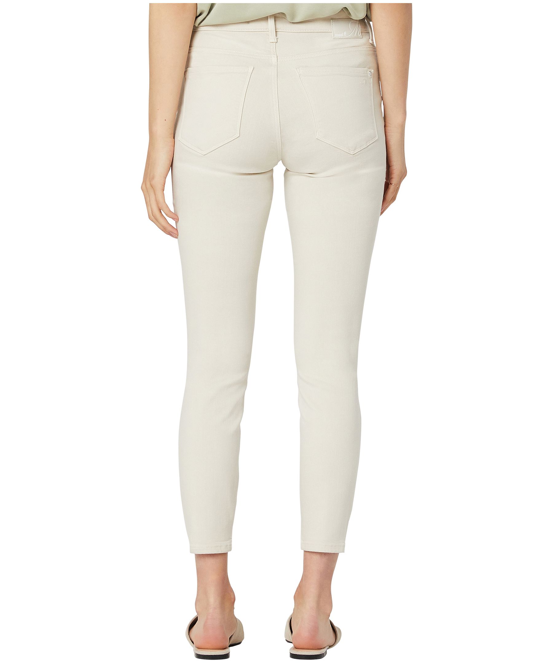 Mavi Women's Tess Moonbeam Supersoft High Rise Super Skinny Jeans White
