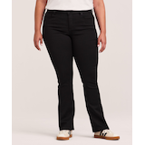 Denver Hayes Women's Curvy Fit Mid Rise Bootcut Jeans Front_Flat