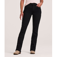 Denver Hayes Women's Curvy Fit Mid Rise Bootcut Jeans Front_Flat