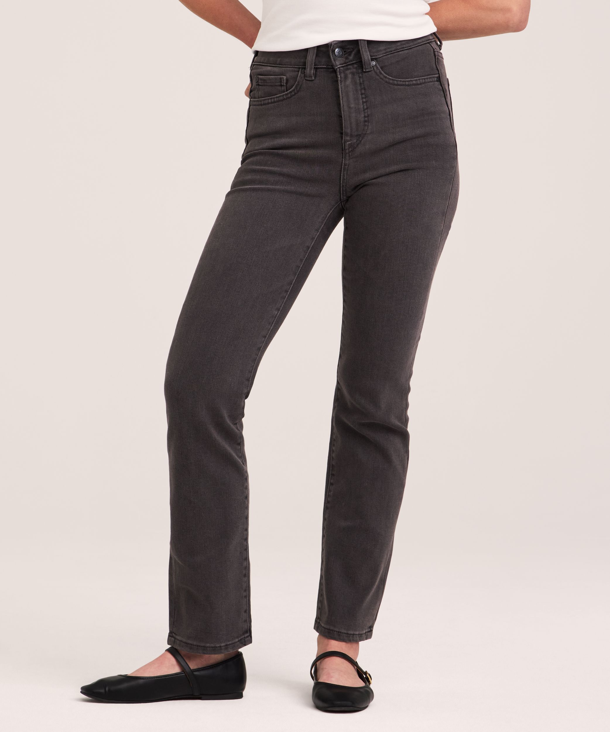 Denver Hayes Women's High Rise Straight Leg Jeans