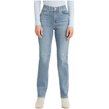 Levi's Women's 724 High Rise Straight Leg Jeans Front_Flat