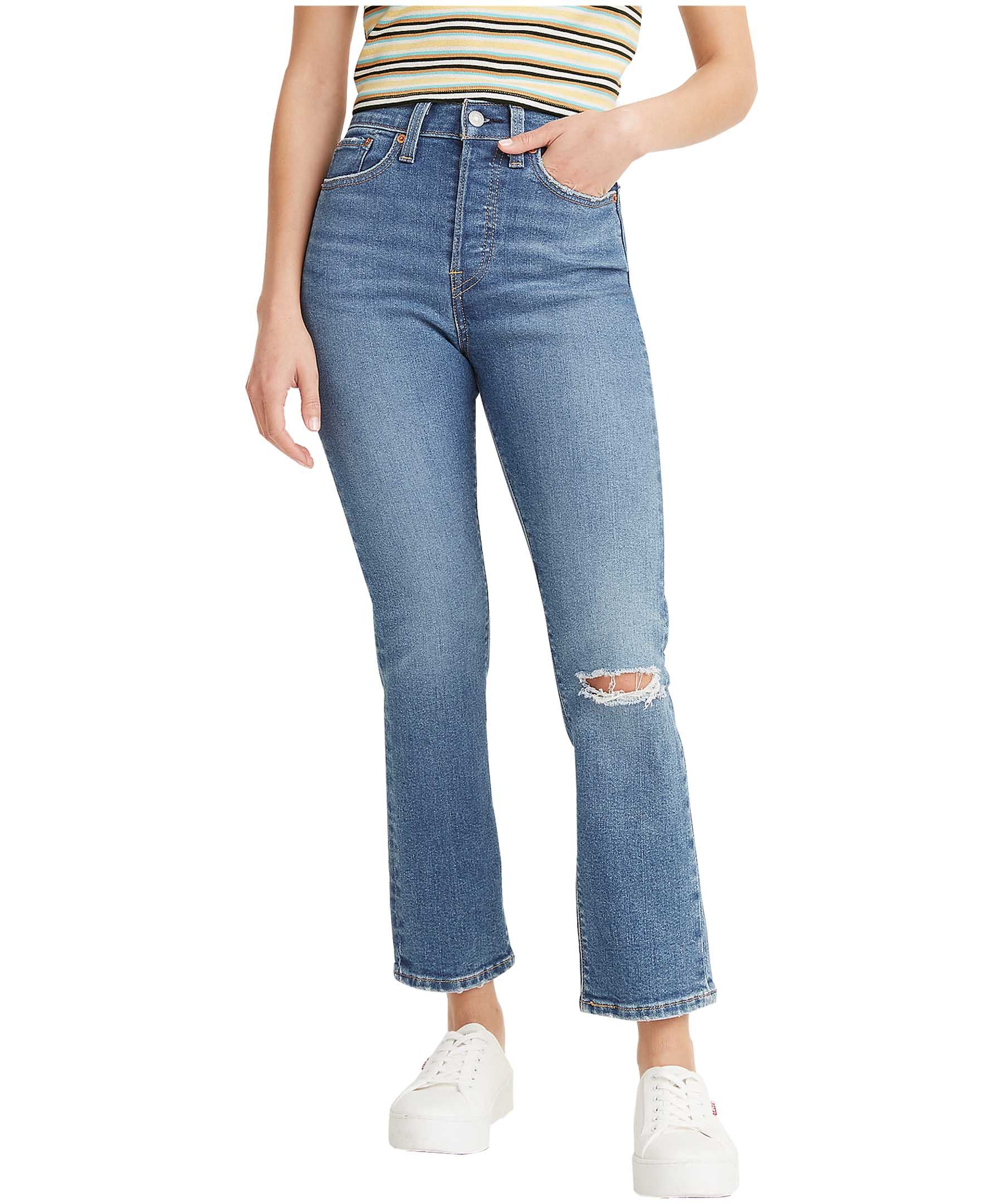 Levi's Women's Wedgie High Rise Straight Leg Jeans - Light Indigo | Marks