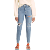 Levi's Jean maman à taille haute et jambe fuselée pour femmes Front_Flat