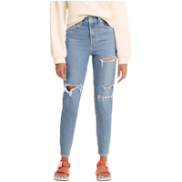 Levi's Jean maman à taille haute et jambe fuselée pour femmes Front_Flat