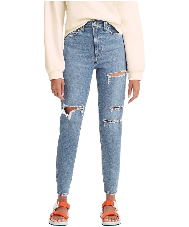 Levi's Jean maman à taille haute et jambe fuselée pour femmes