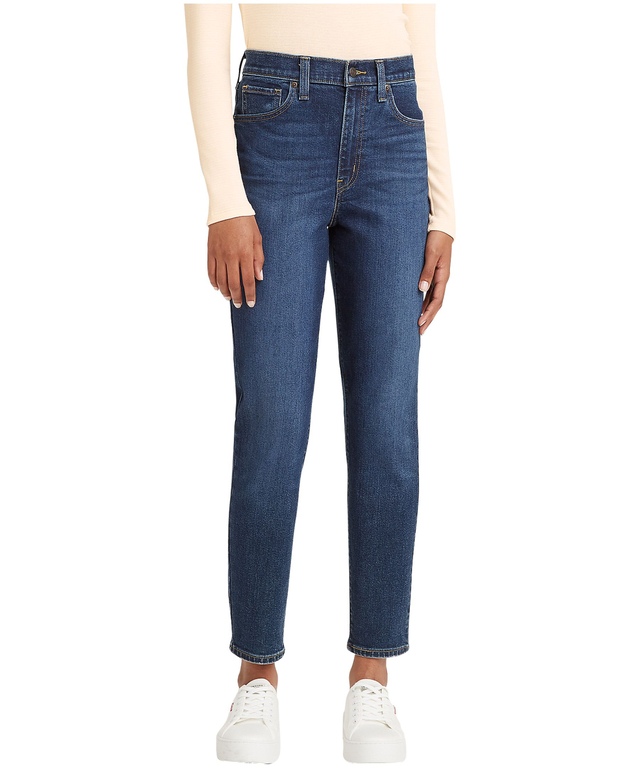 Jean de maman à taille haute et jambe fuselée pour femmes, Levi's