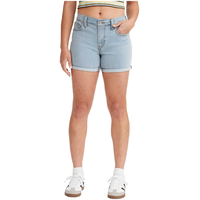 Levi's Short mi-long à taille mi-basse et à coupe étroite pour femmes Front_Flat