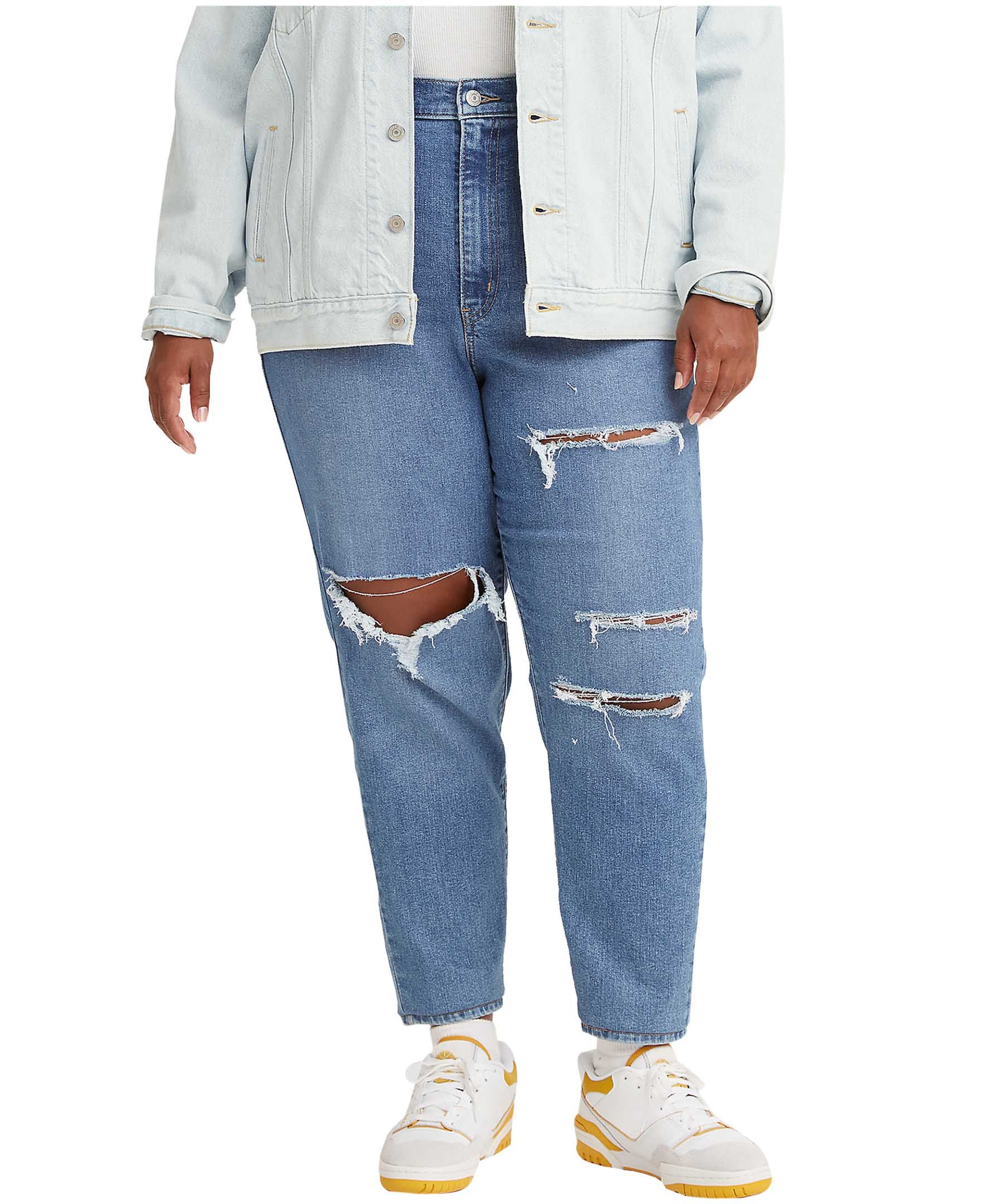 Levi plus size mom hot sale jeans