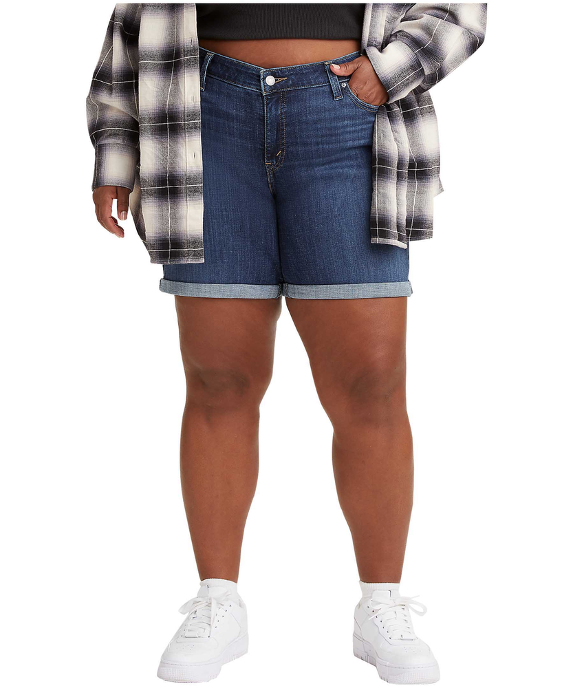 Plus size sale levi shorts