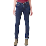 Jean à taille haute et à jambe droite pour femmes, Erika, Lois Front_Flat