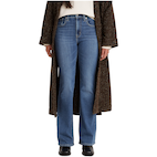 Levi's Women's 726 High Rise Flare Jeans Dark Indigo - Plus Size