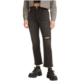 Jean à taille haute et à jambe droite au fini usé pour femmes, Wedgie, Levi's Front_Flat