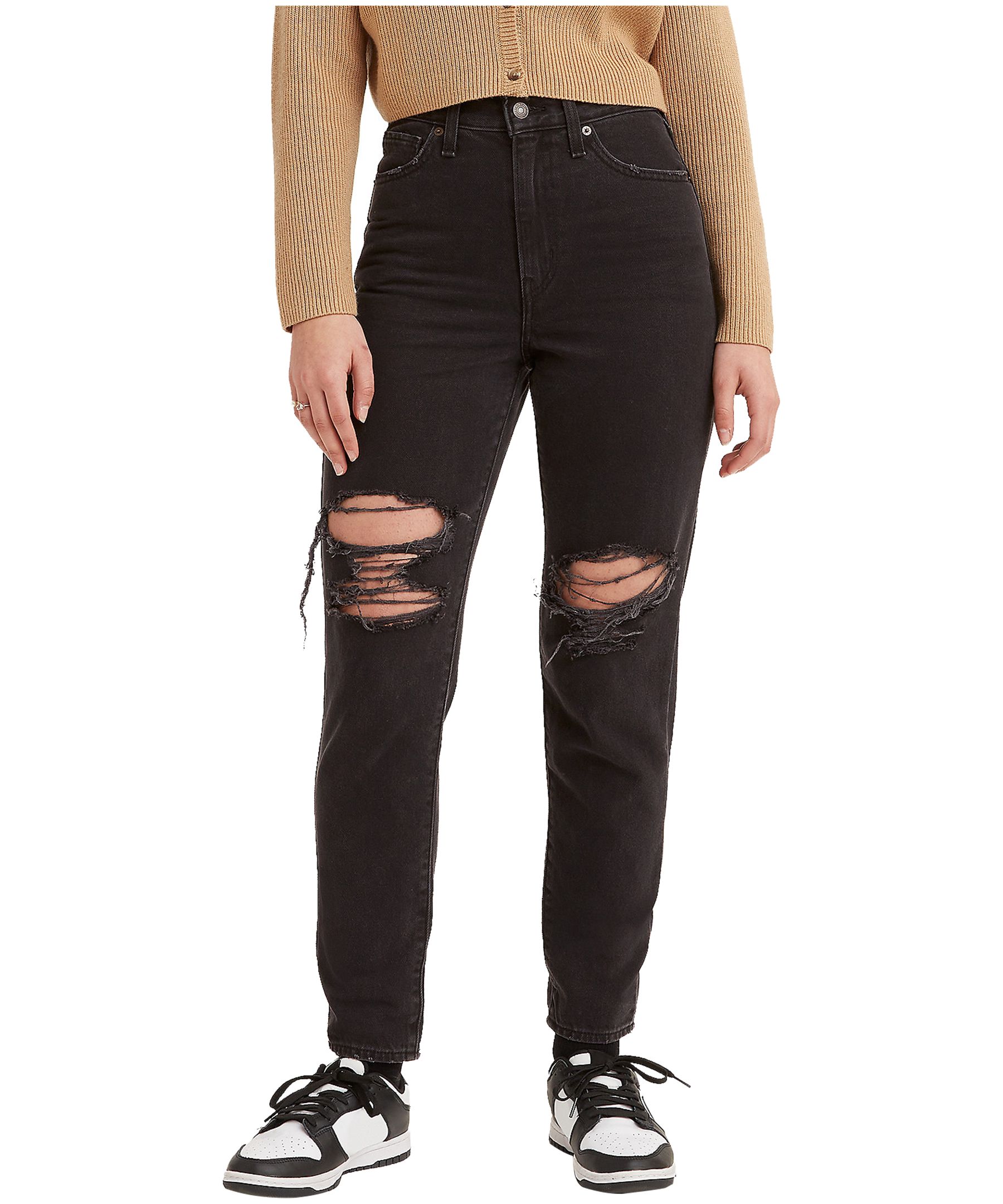 Jean de maman à taille haute et jambe fuselée pour femmes, Levi's