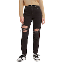 Jean de maman à taille haute et jambe fuselée pour femmes, Levi's Front_Flat