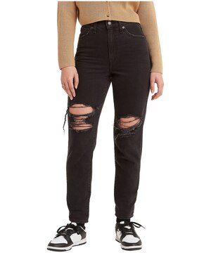 Jean de maman à taille haute et jambe fuselée pour femmes, Levi's
