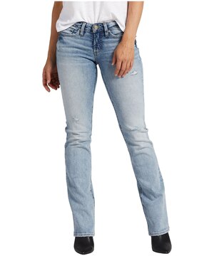 Silver Women's Tuesday Low Rise Slim Bootcut Jeans