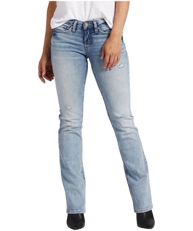 Silver Women's Tuesday Low Rise Slim Bootcut Jeans