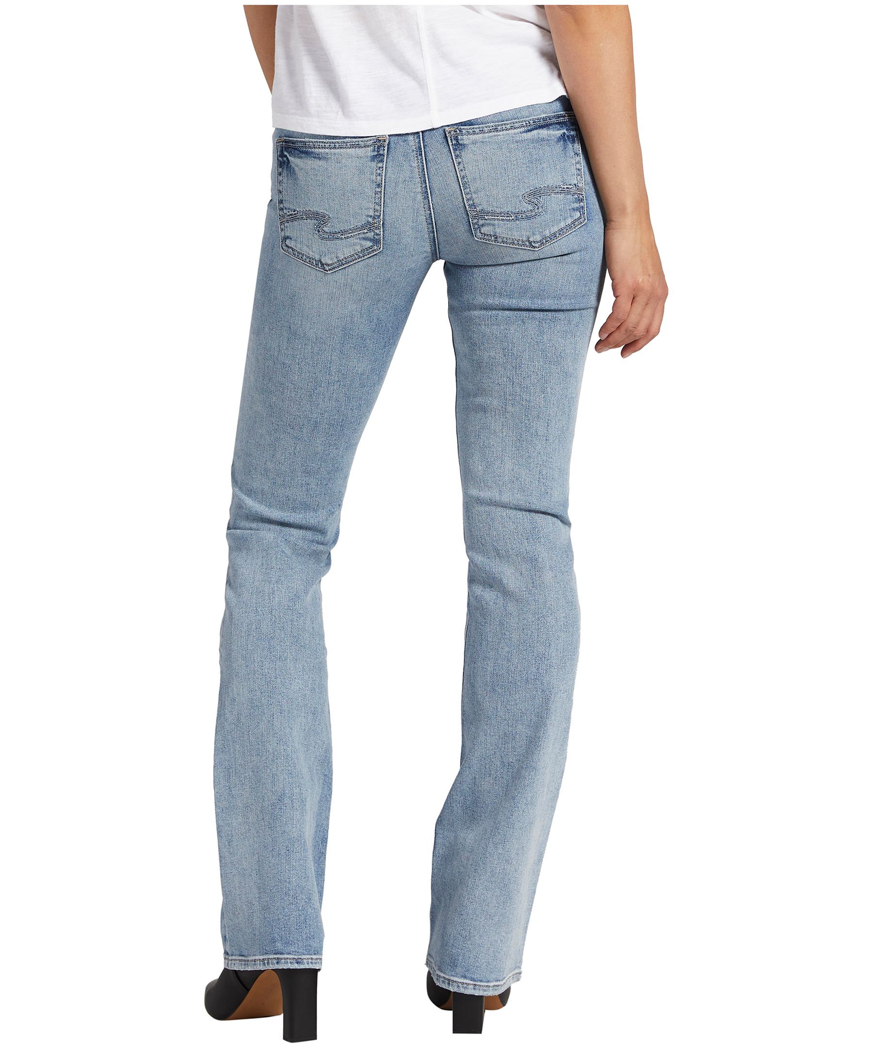 Silver Women's Tuesday Low Rise Slim Bootcut Jeans