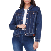 Veste en jean extensible pour femmes, Steph, Lois Front_Three_Fourths_Angled_Left