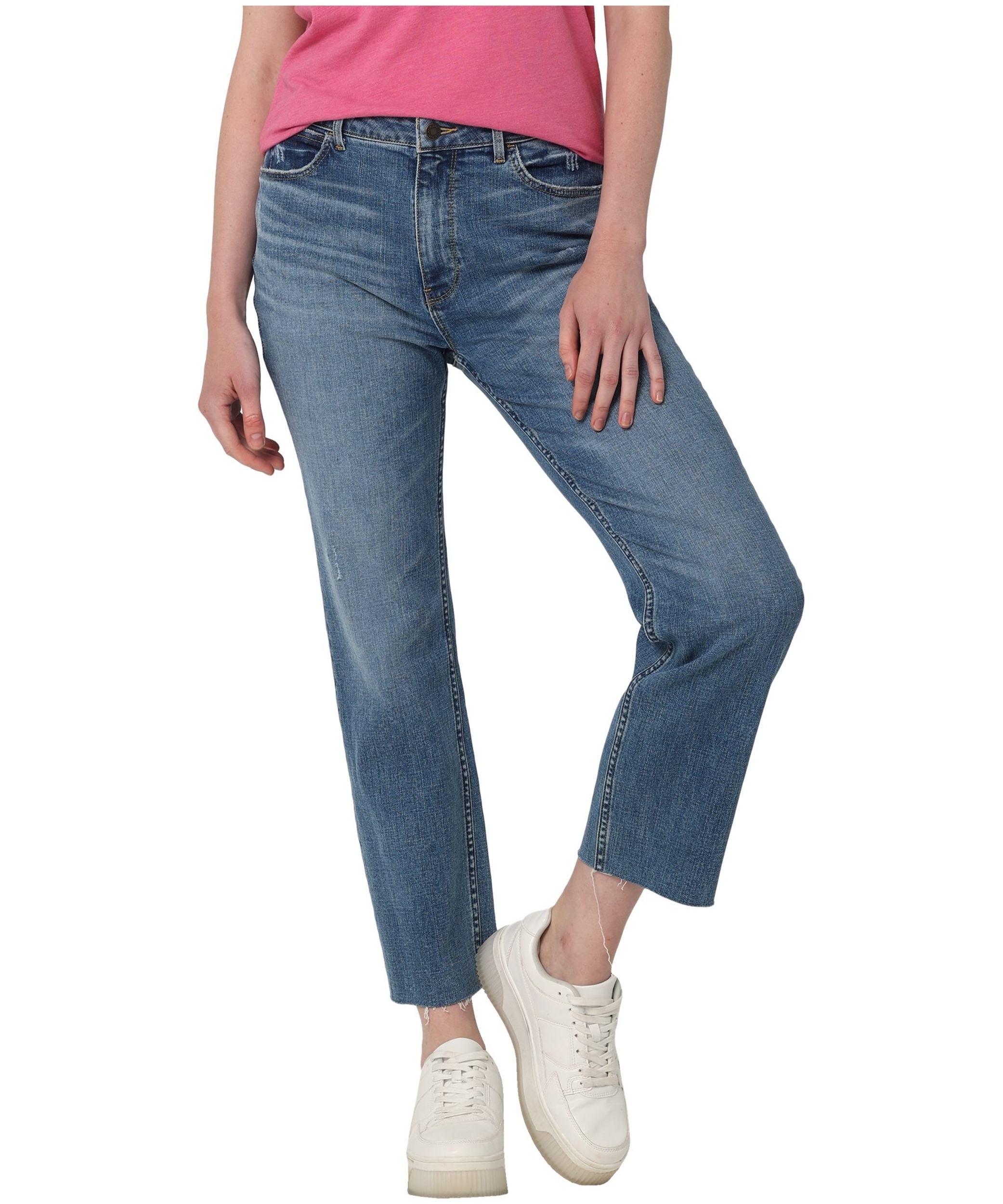 Wrangler Women's Rodeo High Rise Straight Leg Crop Jeans | Marks