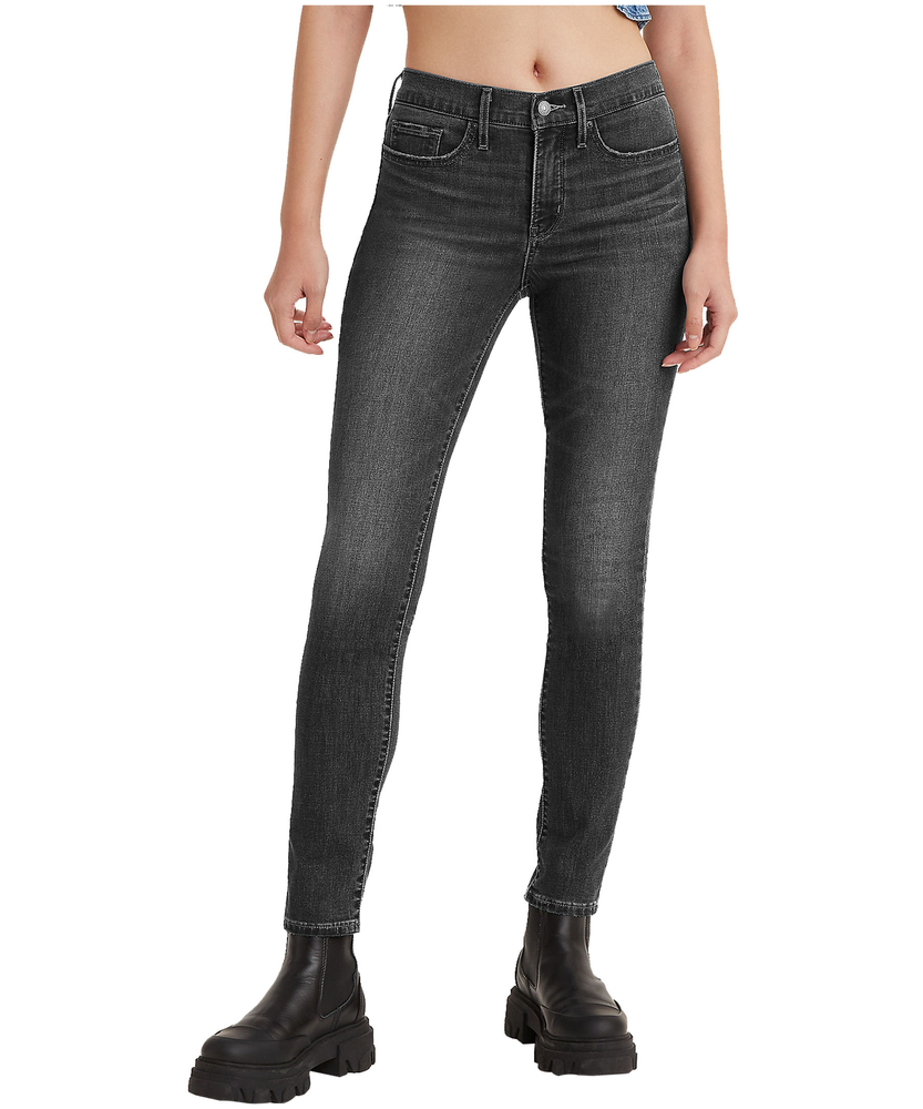 Levi s Women s 311 Shaping Mid Rise Skinny Jeans Black Marks