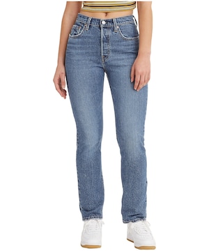 Jean à jambe droite et à taille haute pour femmes, Levi's, 501