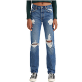 Levi's Women's 501 High Rise Straight Leg Jeans Front_Flat
