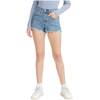 Short en jean à taille haute pour femmes, Levi's, 501 Original Front_Flat
