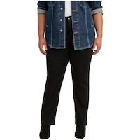 Levi's Women's 724 High Rise Straight Leg Jeans - Plus Size Front_Flat