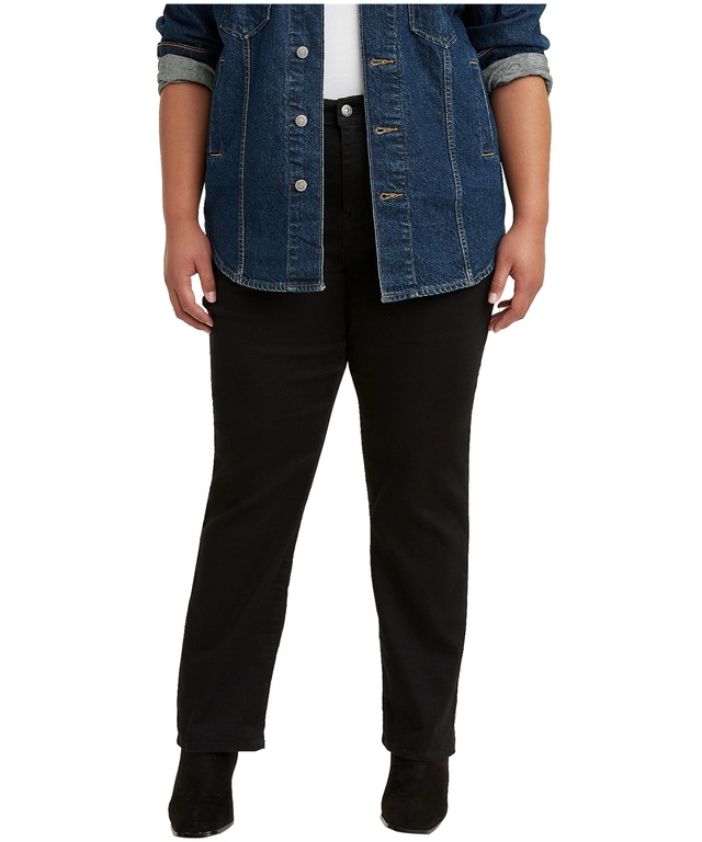 Levi's Women's 724 High Rise Straight Leg Jeans - Plus Size