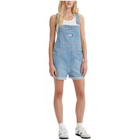 Salopette courte rétro pour femmes, Levi's Front_Flat