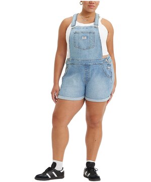 Salopette courte en jean rétro pour femme, Levi's - Grandes tailles
