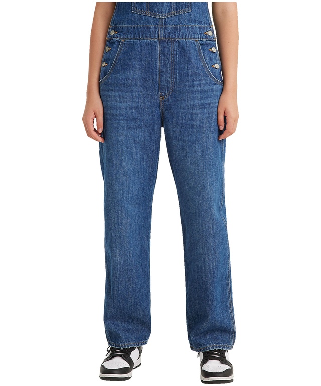Levi's Women's Vintage Jeans Overalls - Medium Indigo