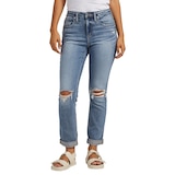 Silver Women's Beau Jeans Front_Flat