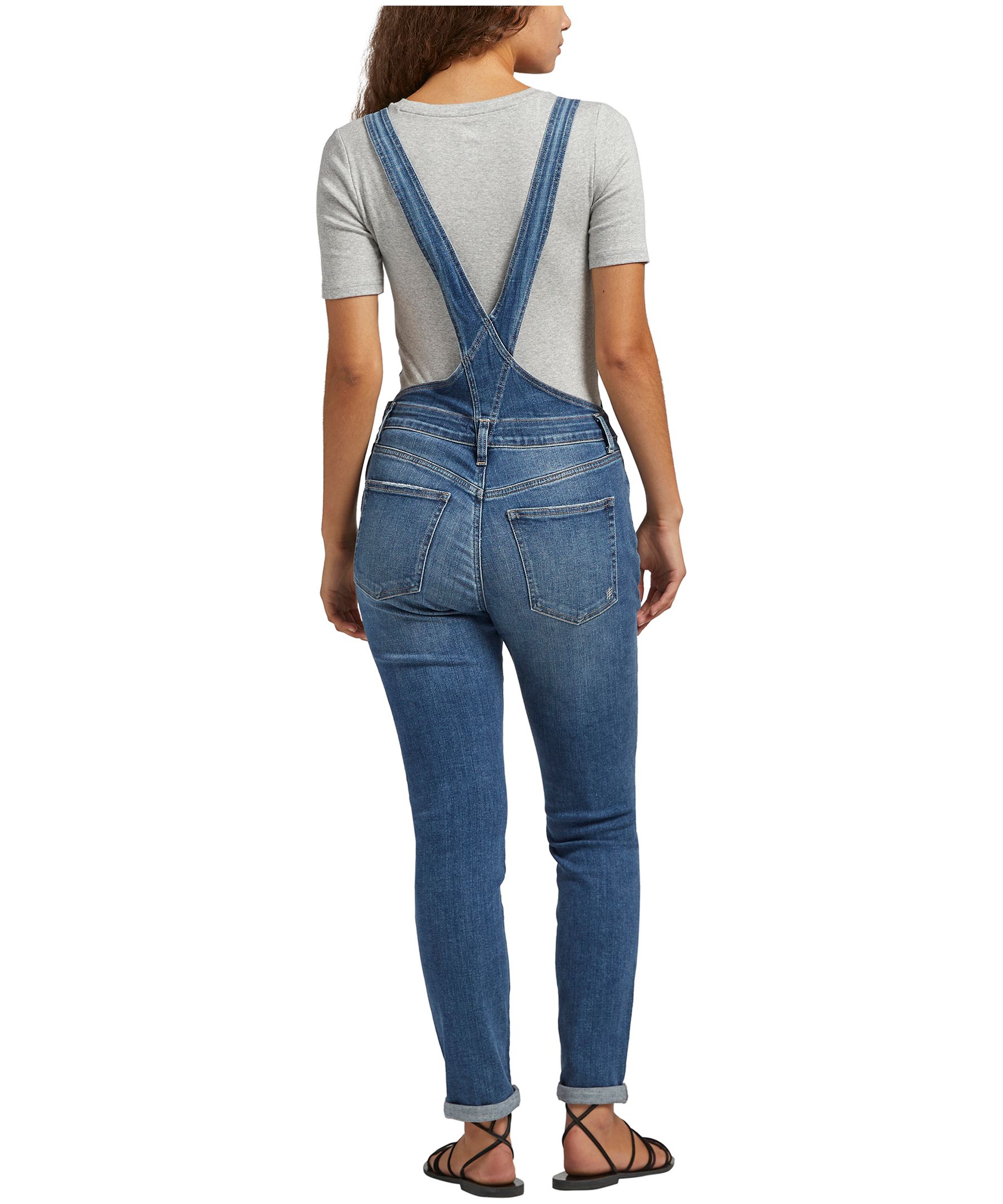 Silver Women's Skinny Leg Jean Overalls | Marks