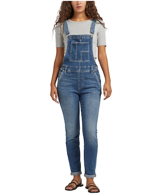 Silver Skinny Pantalon de jarretelles pour femme