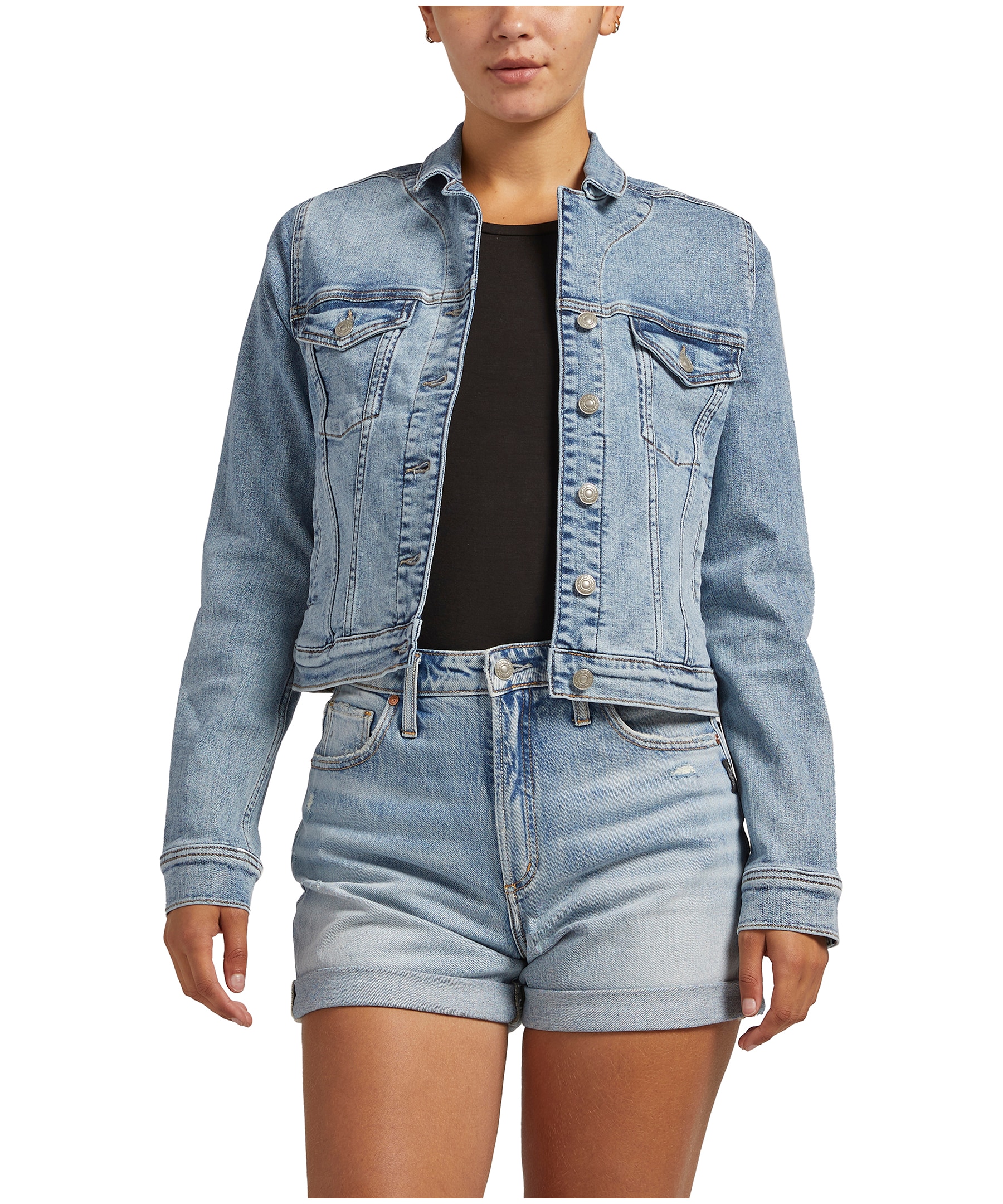 Girls Pale Blue Oversized Denim Jacket | New Look