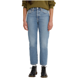Jean court à jambe droite et à taille haute pour femmes, Levi's, 501 Front_Flat