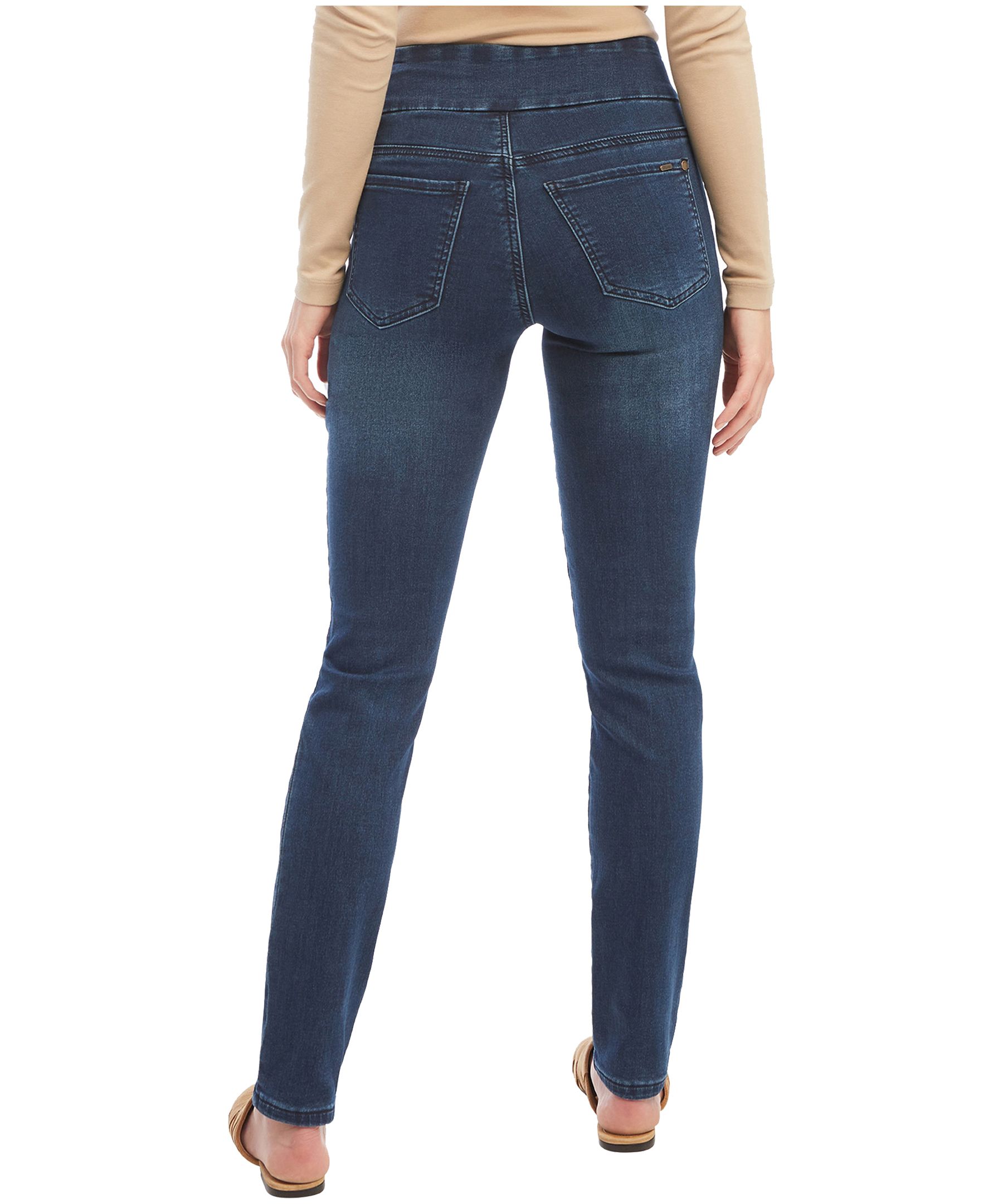 Jean à jambe large et à taille haute pour femmes, Lois, Erika