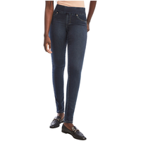 Jean moulant à taille mi-haute pour femmes, Georgia Front_Flat