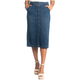 Jupe longue boutonnée pour femmes, Daisy, Lois Front_Flat