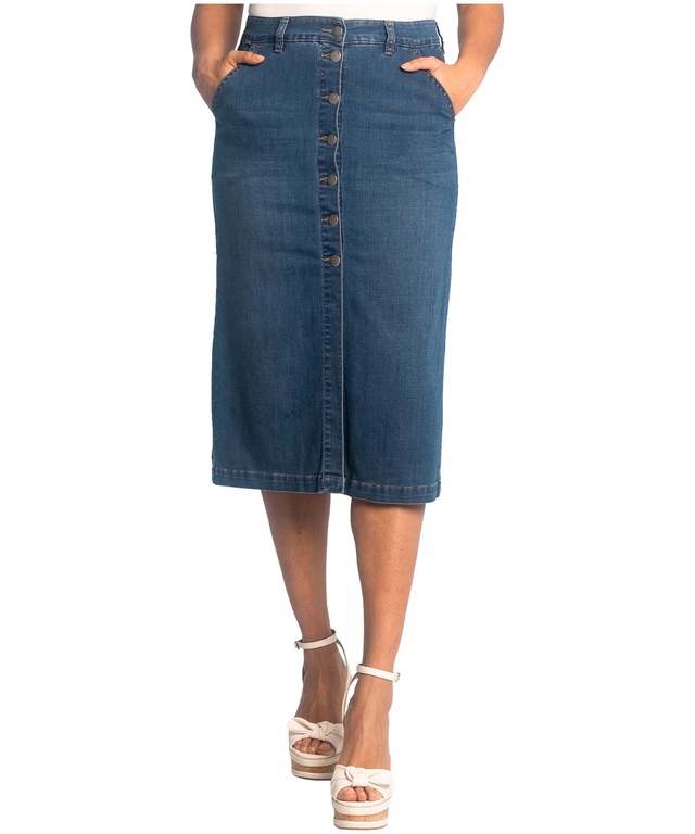 Jupe longue boutonnée pour femmes, Daisy, Lois