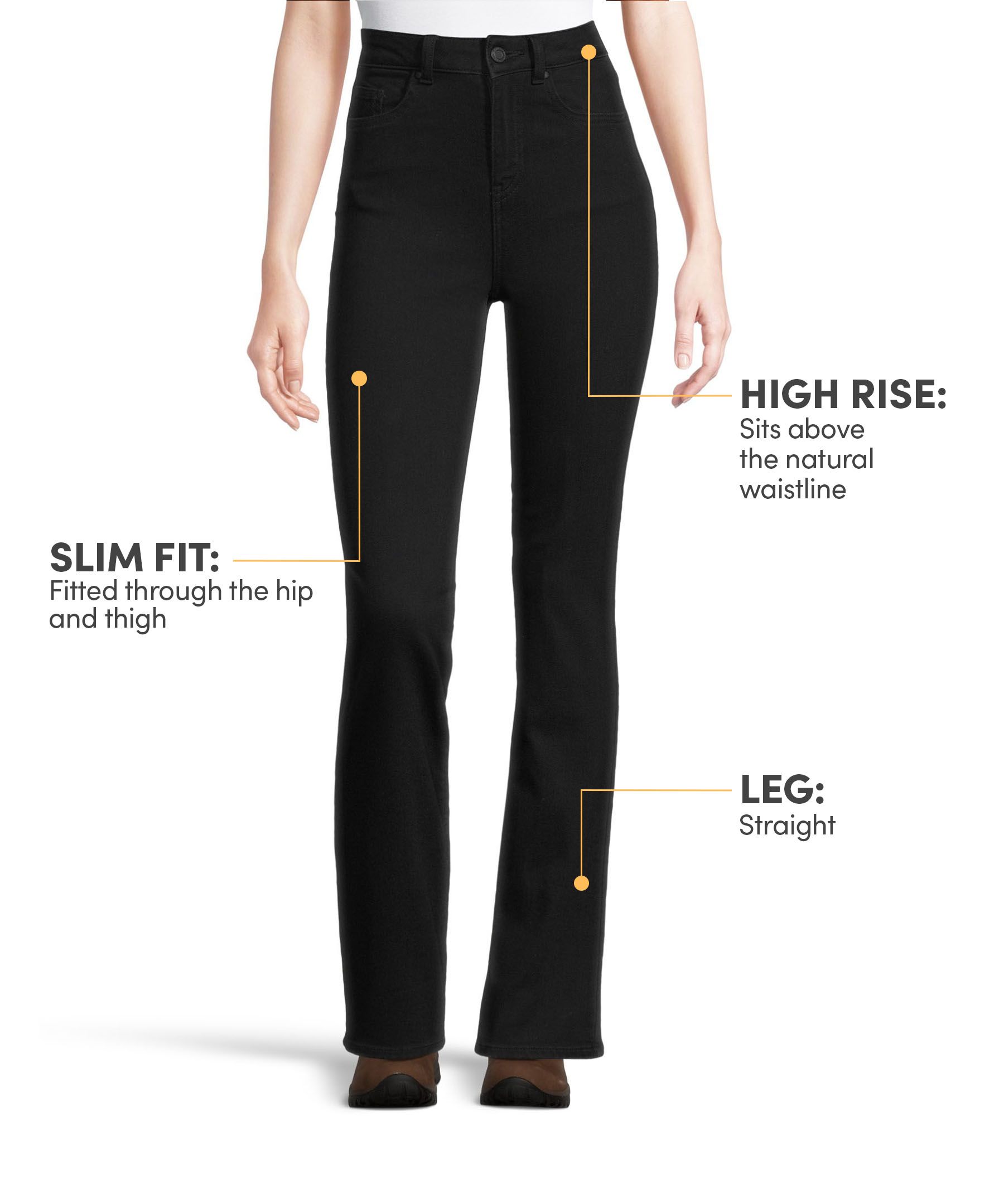 WindRiver Women's T-MAX Heat High Rise Straight Leg Lined Jeans