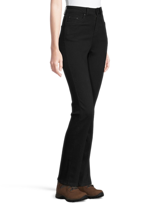 WindRiver Women's TMAX Heat High Rise Straight Leg Lined Jeans Marks