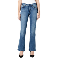 Buffalo Women's Queen Mid Rise Bootcut Jeans Front_Flat