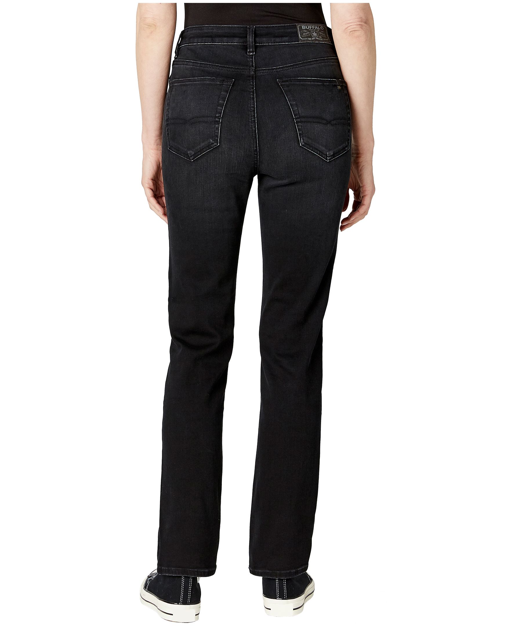 Jean à jambe droite et à taille haute pour femmes, Buffalo, Jayden