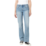 Jean semi-évasé à taille mi-basse pour femmes, Buffalo, Queen Front_Flat