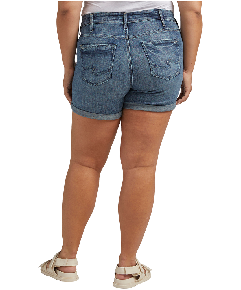 Curvy fit jean shorts new arrivals