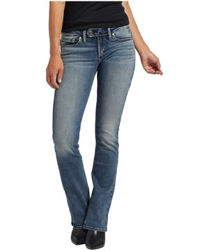 Silver Women's Tuesday Low Rise Slim Bootcut Jeans
